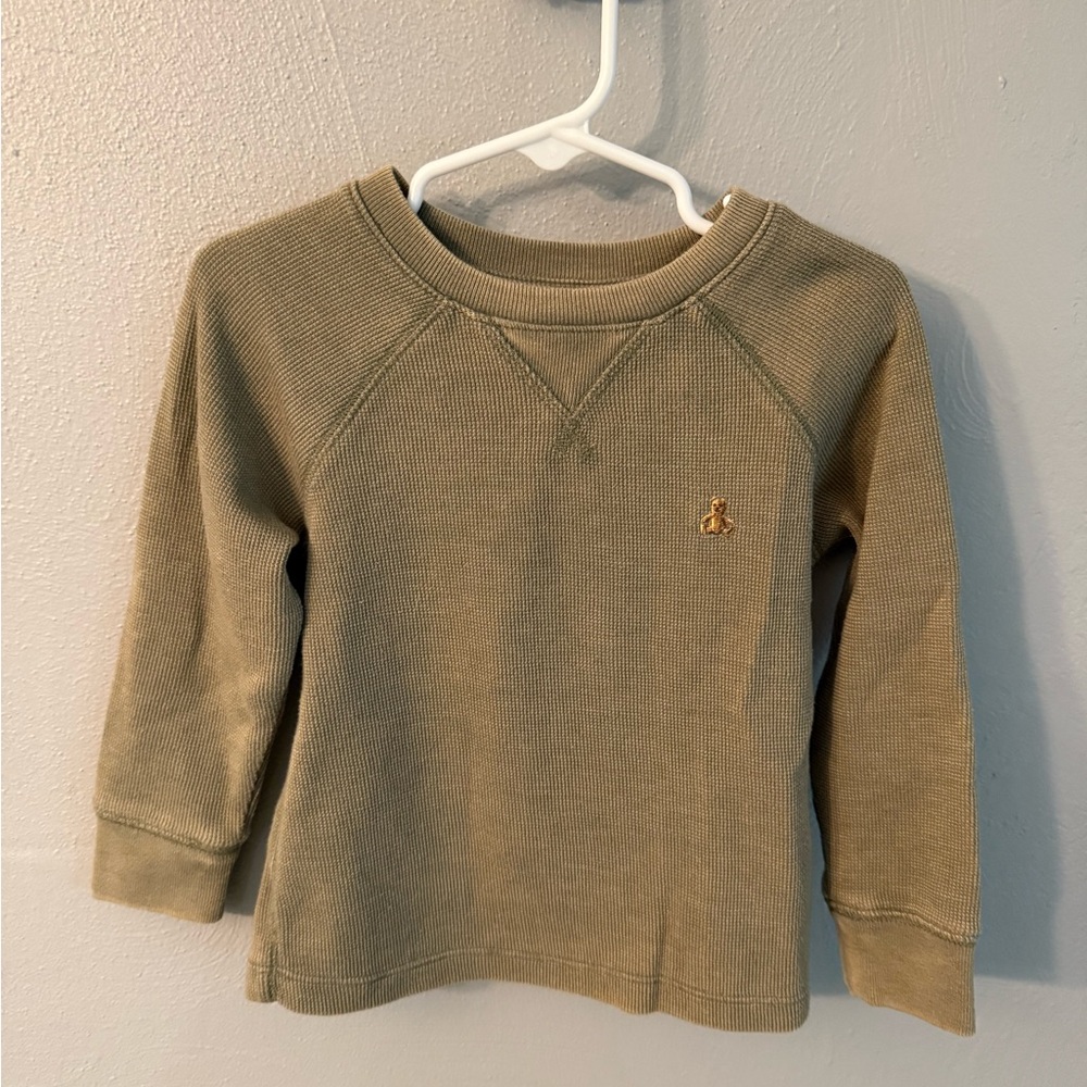 GAP Kids Olive Crewneck Sweater